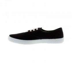 Zapatillas Lona Victoria 1915 Inglesa Mujer Negro