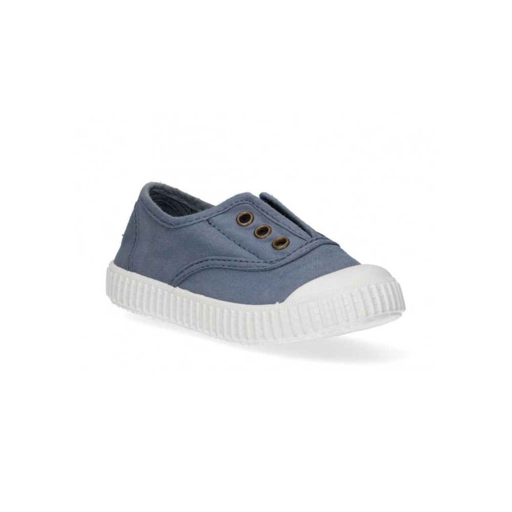 Zapatillas Lona Victoria 106627 Niño Azul