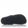 Sandalias Planas Inter-bios 7162 Mujer Negro