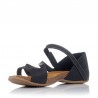 Sandalias Planas Inter-bios 4476 Mujer Negro