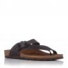 Sandalias Planas Inter-bios 7119 Mujer Moka