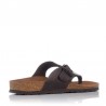 Sandalias Planas Inter-bios 7119 Mujer Moka