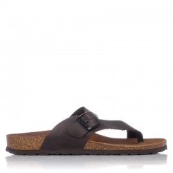 Sandalias Planas Inter-bios 7119 Mujer Moka
