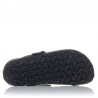 Sandalias Planas Inter-bios 7119 Mujer Negro