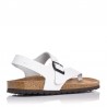 Sandalias Planas Inter-bios 7162 Mujer Blanco