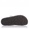 Sandalias Planas Inter-bios 7162 Mujer Blanco