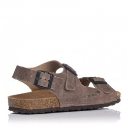 Sandalias Inter-bios 9567 Hombre Taupe