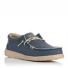 Zapatillas Lona Hey Dude Wally Braided Hombre Azul
