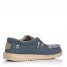 Zapatillas Lona Hey Dude Wally Braided Hombre Azul