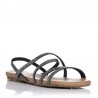 Sandalias Planas Porronet 2913 Mujer Plomo