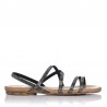 Sandalias Planas Porronet 2913 Mujer Plomo