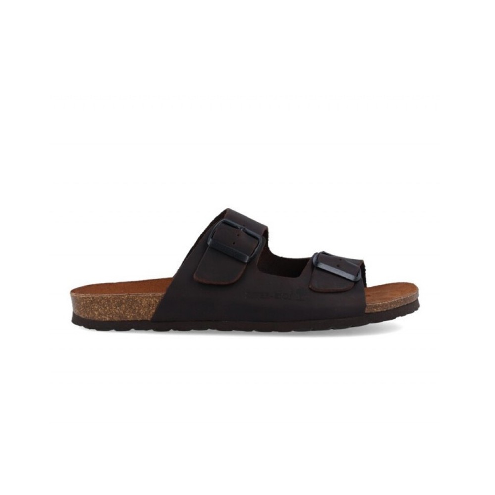 Sandalias Planas Inter-bios 7206 Mujer Marron