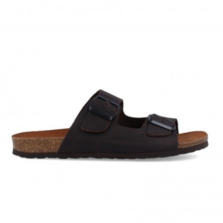 Sandalias Planas Inter-bios 7206 Mujer Marron