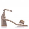 Sandalias de tacón Maria Jaen 6507 Mujer Oro