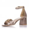 Sandalias de tacón Maria Jaen 6507 Mujer Oro
