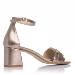 Sandalias de tacón Maria Jaen 6507 Mujer Oro
