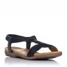 Sandalias Planas Zapp 23572 Mujer Negro