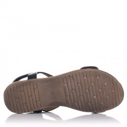 Sandalias Planas Zapp 23572 Mujer Negro