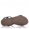 Sandalias Planas Zapp 23572 Mujer Negro