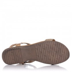 Sandalias Planas Zapp 23572 Mujer Bronce