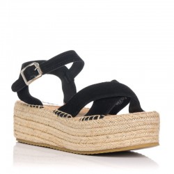 Sandalias Planas Refresh 170794 Mujer Negro