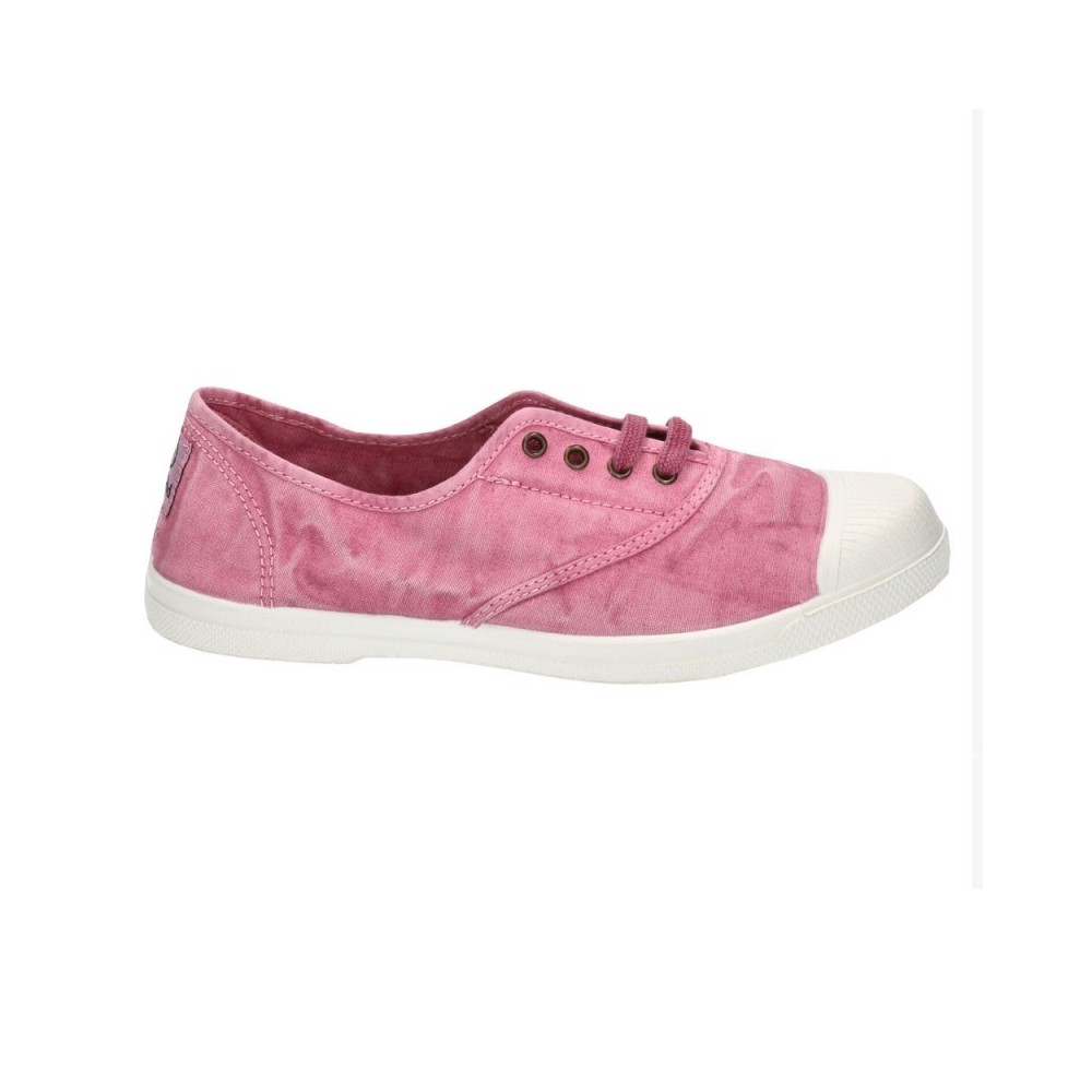 Zapatillas Lona Natural World 102e Mujer Rosa