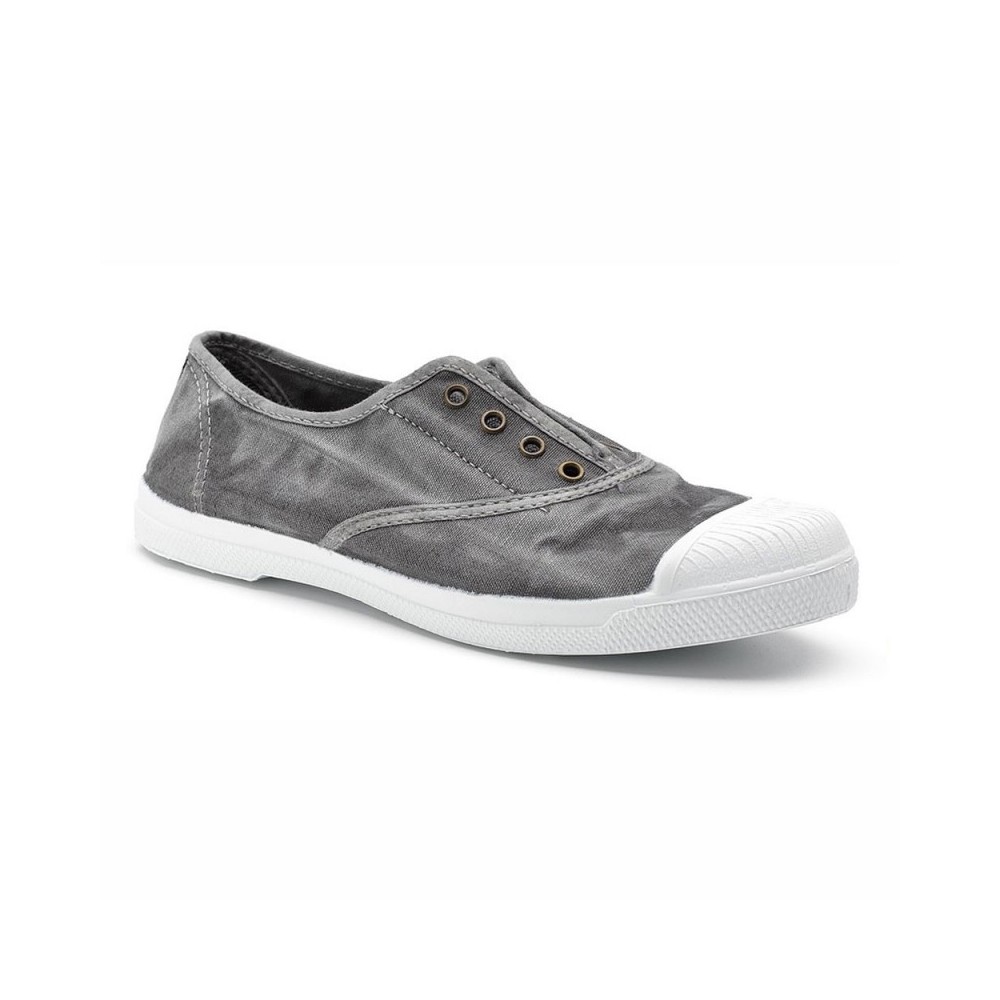 Zapatillas Lona Natural World 102e Mujer Gris