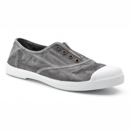 Zapatillas Lona Natural World 102e Mujer Gris