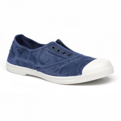 Zapatillas Lona Natural World 102e Mujer Marino