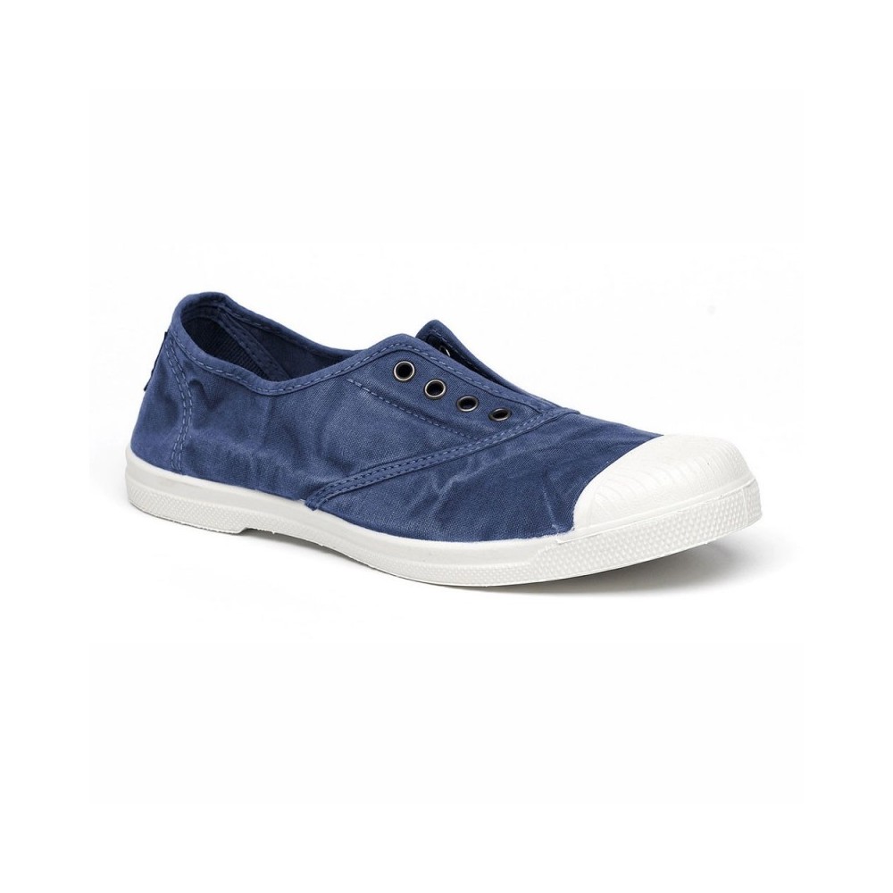 Zapatillas Lona Natural World 102e Mujer Marino