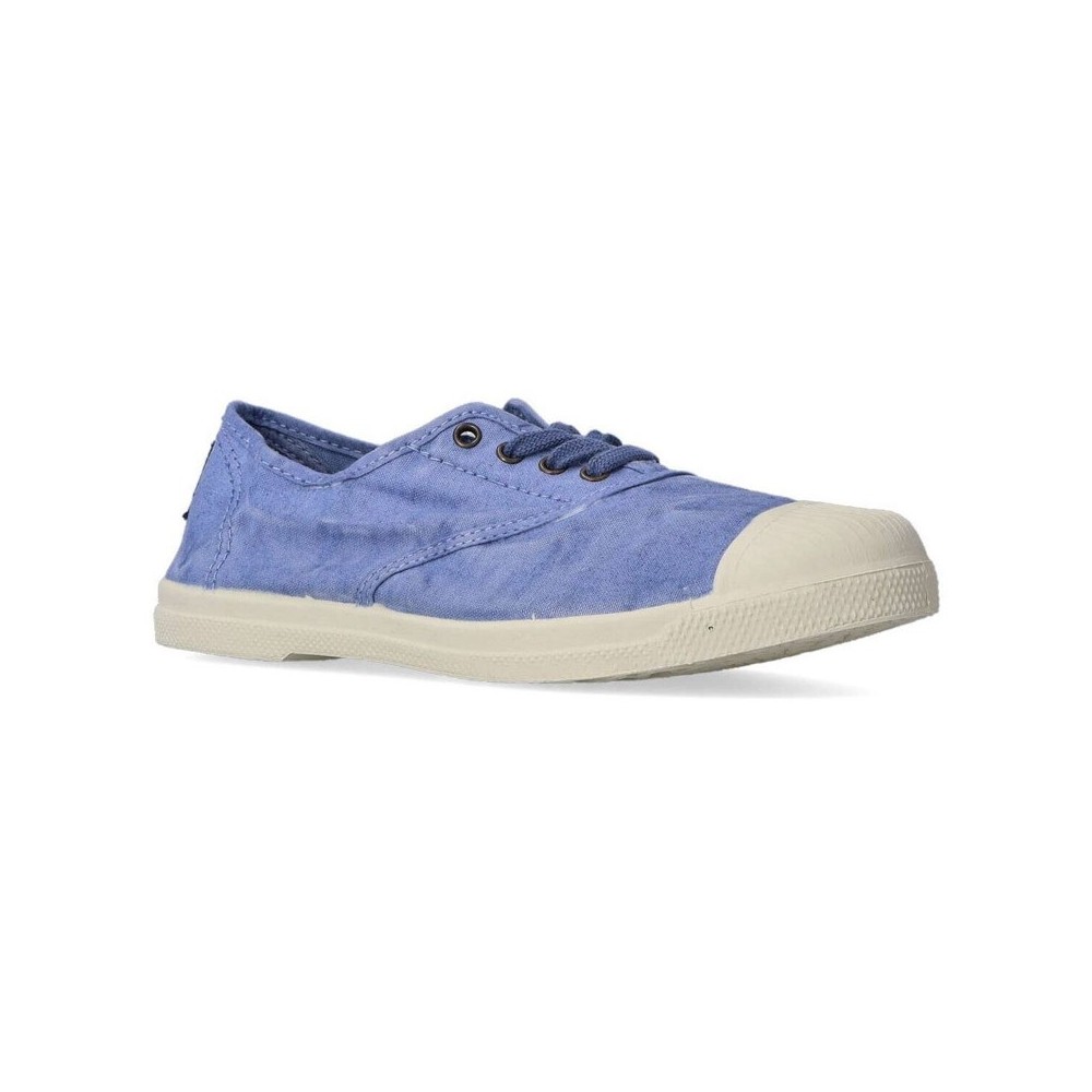 Zapatillas Lona Natural World 102e Mujer Celeste
