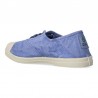 Zapatillas Lona Natural World 102e Mujer Celeste