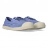 Zapatillas Lona Natural World 102e Mujer Celeste