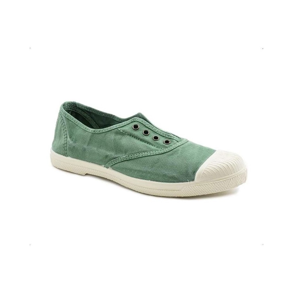 Zapatillas Lona Natural World 102e Mujer Verde