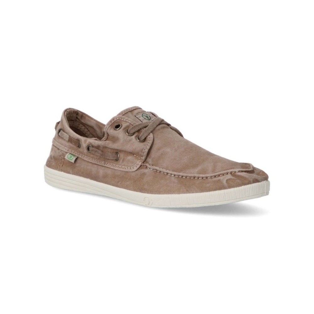 Zapatillas Lona Natural World 303e Hombre Beig