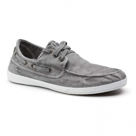 Zapatillas Lona Natural World 303e Hombre Gris