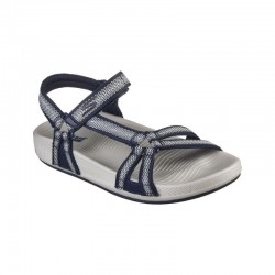 Sandalias Planas Skechers 140476 Mujer Marino