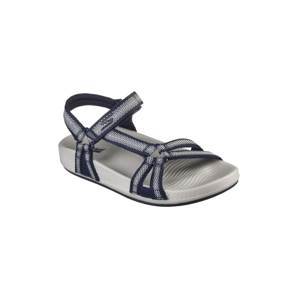 Sandalias Planas Skechers 140476 Mujer Marino