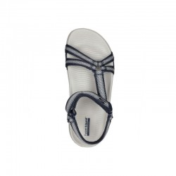 Sandalias Planas Skechers 140476 Mujer Marino
