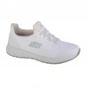 Sneakers Skechers Work Squad Sr Mujer Blanco