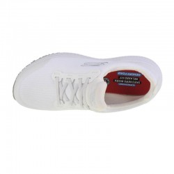 Sneakers Skechers Work Squad Sr Mujer Blanco