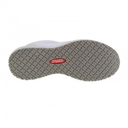 Sneakers Skechers Work Squad Sr Mujer Blanco