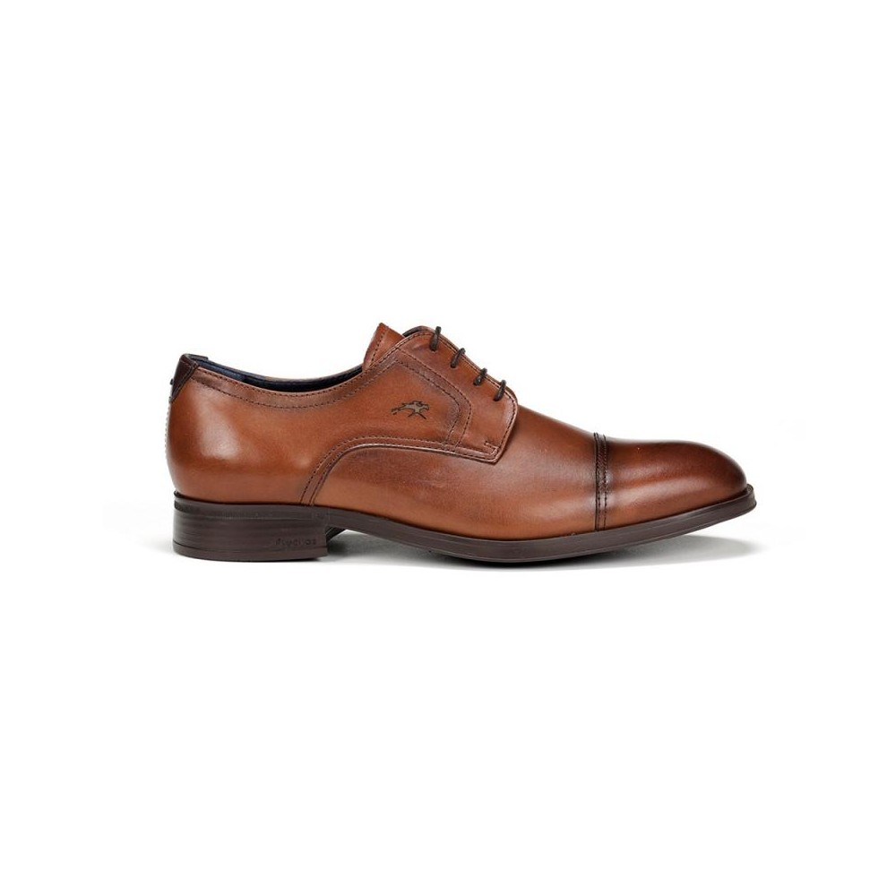 Zapatos de Vestir Fluchos Asgard F1885 Hombre Camel