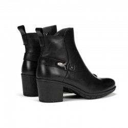 Botines de tacón Fluchos Nydia F1798 Mujer Negro