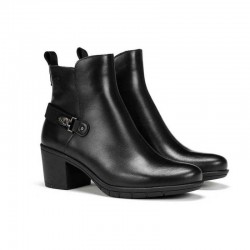 Botines de tacón Fluchos Nydia F1798 Mujer Negro