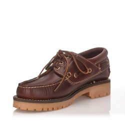 Zapatos de Sport Snipe Náutico 21201 Ciclón Seahorse Hombre Cuero