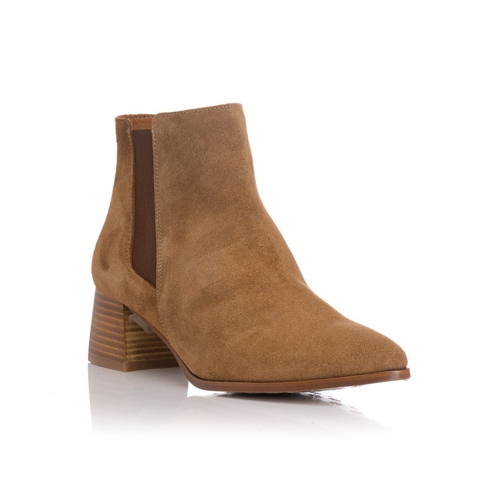 Botines de tacón Popa Eyra Mujer Cuero