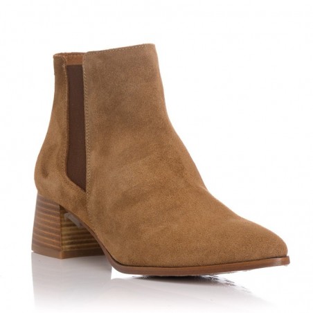 Botines de tacón Popa Eyra Mujer Cuero