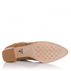 Botines de tacón Popa Eyra Mujer Cuero