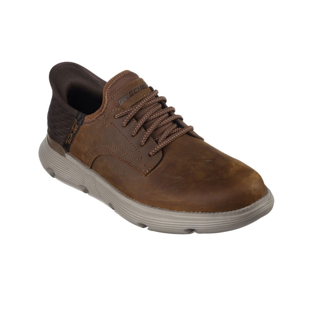 Sneakers Skechers Gervin Hombre Cuero